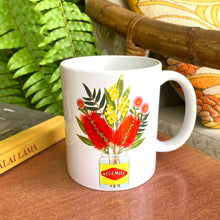 Load image into Gallery viewer, Native Flowers in Vegemite Jar Mug
