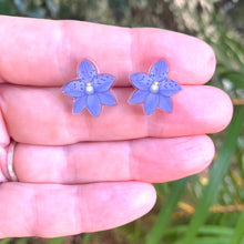 Load image into Gallery viewer, Spotted Sun Orchid Studs
