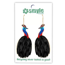 Load image into Gallery viewer, Cassowary Earrings
