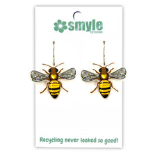 Load image into Gallery viewer, Native Bee Earrings
