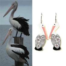 Load image into Gallery viewer, Pelican Earrings
