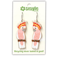 Load image into Gallery viewer, Pink Cockatoo Earrings

