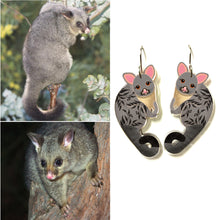 Load image into Gallery viewer, Possum Earrings
