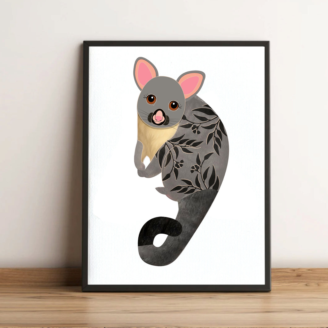 Possum Art Print