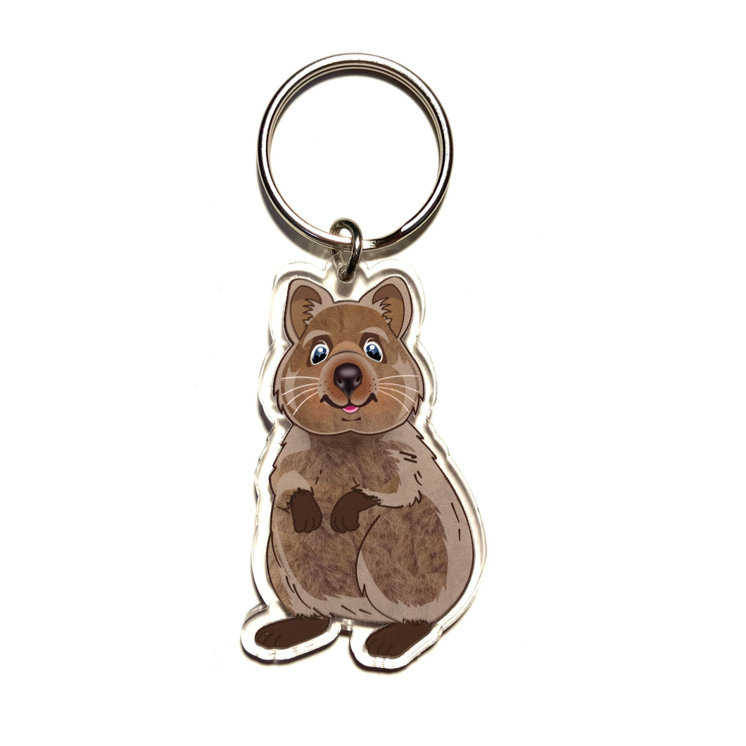 Quokka keyring
