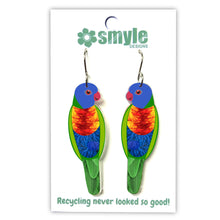 Load image into Gallery viewer, Rainbow Lorikeet Earrings
