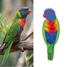 Load image into Gallery viewer, Rainbow Lorikeet Pin
