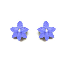 Load image into Gallery viewer, Spotted Sun Orchid Studs
