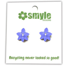 Load image into Gallery viewer, Spotted Sun Orchid Studs
