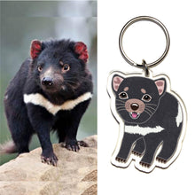 Load image into Gallery viewer, Tasmanian Devil Keyring
