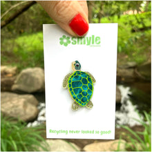 Load image into Gallery viewer, Green Sea Turtle Pin
