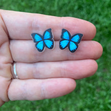 Load image into Gallery viewer, Ulyysses Butterfly Studs
