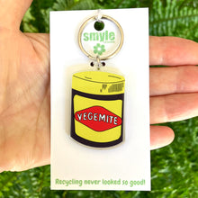 Load image into Gallery viewer, Vegemite Jar Keyring
