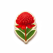Load image into Gallery viewer, Waratah Pin - Floral Emblem of New South Wales

