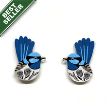 Load image into Gallery viewer, Fairy Wren Studs
