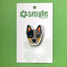 Load image into Gallery viewer, Blue Heeler Smyle-Pin
