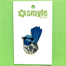 Load image into Gallery viewer, Fairy Wren Smyle-Pin
