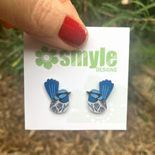 Load image into Gallery viewer, Fairy Wren Studs
