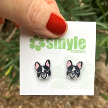 Load image into Gallery viewer, French Bulldog Studs
