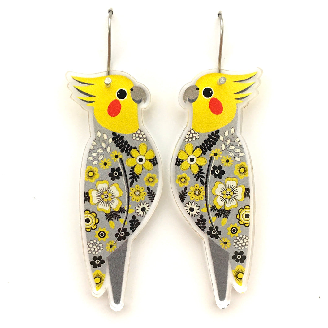 Cockatiel Earrings