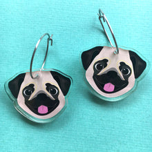 Load image into Gallery viewer, Pug Earrings
