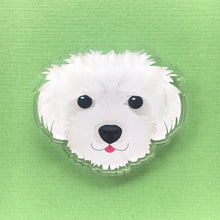 Load image into Gallery viewer, Maltese-Poodle Smyle-Pin
