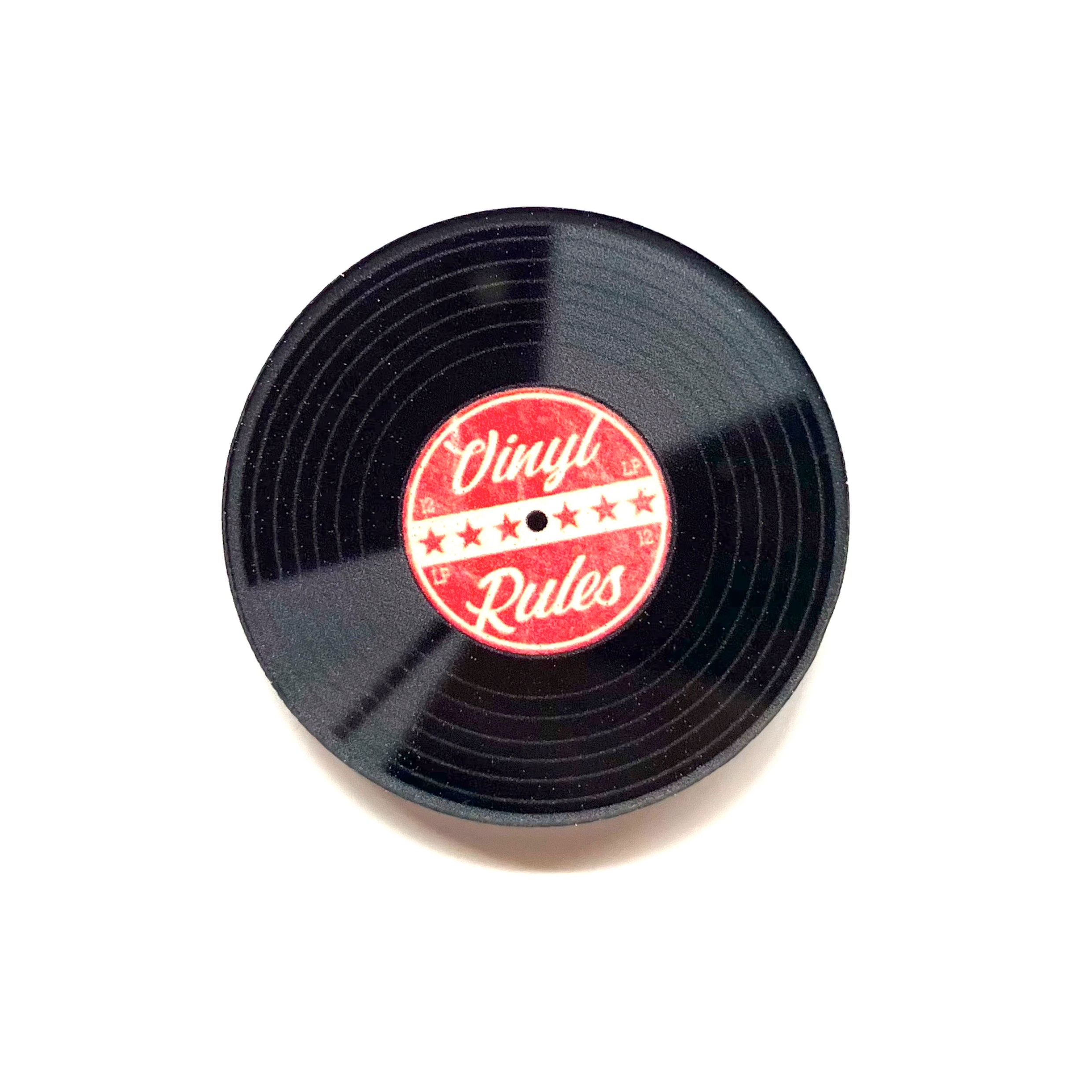 Vinyl Record Pin – Smyle Designs