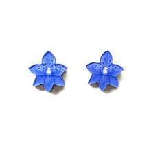 Load image into Gallery viewer, Spotted Sun Orchid Studs
