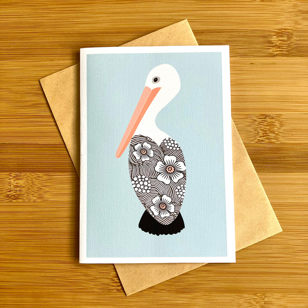 Pelican Greeting Card